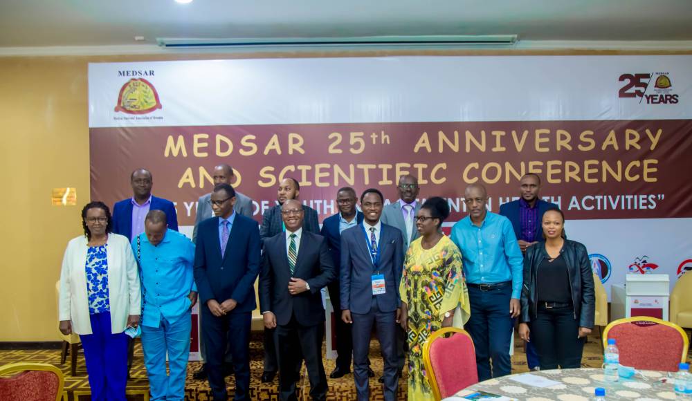 Medical Students Association of Rwanda (MEDSAR) Celebrated its 25 Years of Youth Engagement in Health Activities.