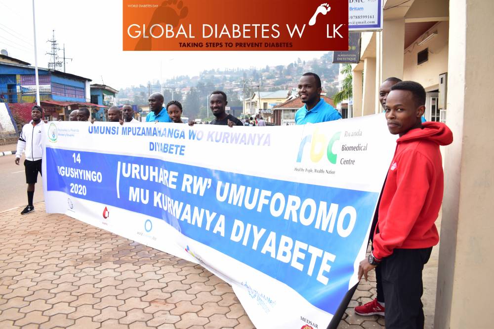 Global Diabetes Walk 2021: It's time to Walk - take steps to prevent Diabetes